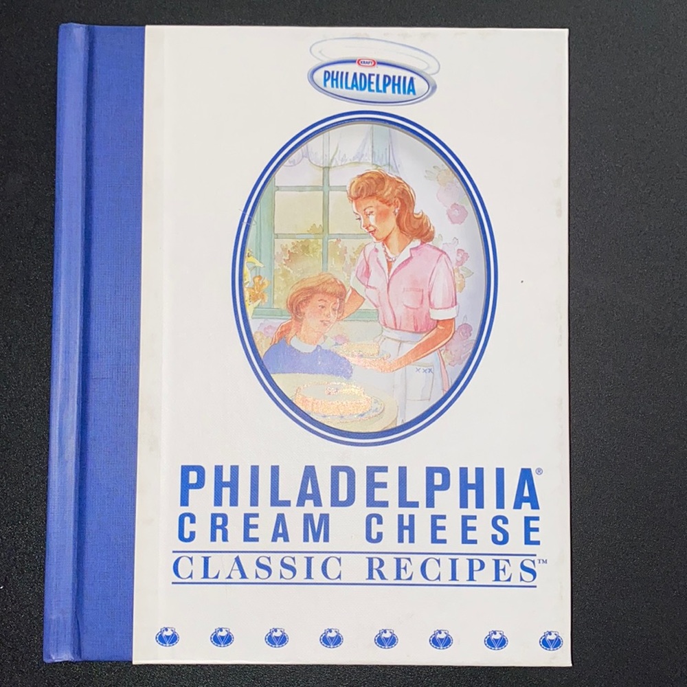 BRAND NEW Philadelphia Cream Cheese Classic Recipes Hardcover Cookbook